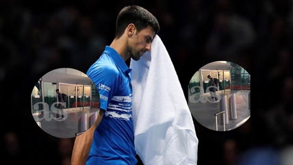 Exclusive footage shows Novak Djokovic limping badly after ‘no pain’ comments post losing to Matteo Berrettini