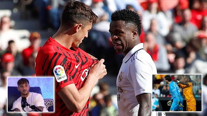 “I’d knock him out” – Mallorca defender TAUNTS Vinicius Jr. ahead of Supercup clash following red card for Brazilian