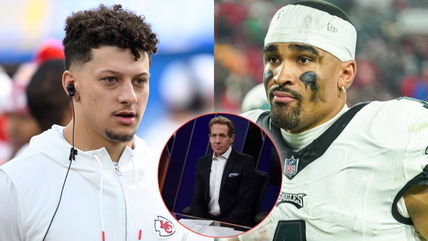 Skip Bayless makes a bold statement about Jalen Hurts ahead of Super Bowl showdown against Patrick Mahomes