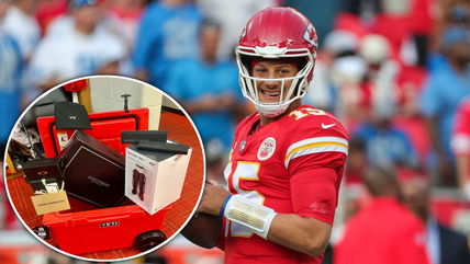 Patrick Mahomes motivates Chiefs OL with luxurious gifts in quest to complete three-peat