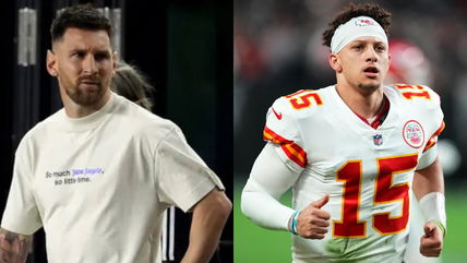 “He’s the GOAT” – Patrick Mahomes thrilled as Lionel Messi set to attend Super Bowl