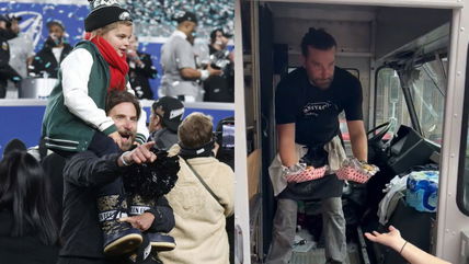 Eagles superfan Bradley Cooper spotted doing his part to help Philly fans in New Orleans ahead of Super Bowl LIX