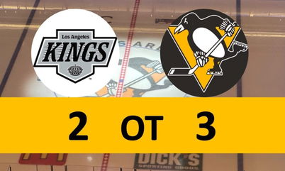 Penguins Finally Reach Breaking(-Even) Point; Beat Kings, 3-2, in OT