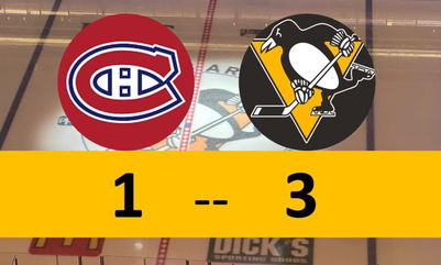 Crosby Fills the Net, Penguins Quash Canadiens