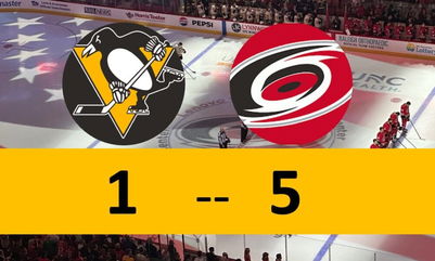 Karlsson Implodes, Penguins Crushed in Carolina