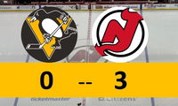 Bad Bounces, Penguins Smothered in New Jersey