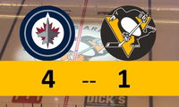 Penguins Outmatched and Outclassed by Winnipeg, the Fall Continues