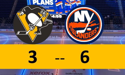 Penguins Stumble, Comeback Thwarted by Islanders