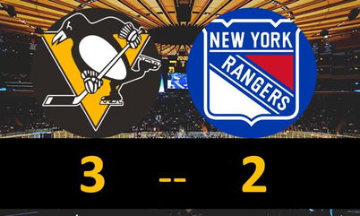 Penguins Rise to Challenge, Grab Gutsy Win in New York