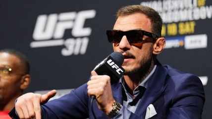 “Superstar if he keeps winning” – Renato Moicano’s iconic line at UFC 311 presser gets a roar of applause