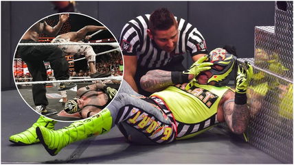 WATCH: Former WWE champions viciously attack Rey Mysterio after Raw goes off the air