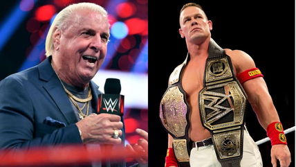 “Let’s Get Serious!” WWE legend Ric Flair teases coming out of retirement to stop John Cena from breaking his illustrious record