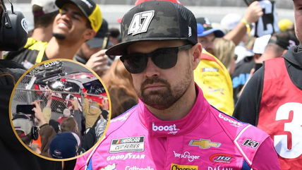 WATCH: Fans flip off Ricky Stenhouse Jr. after wrecking Madhouse legend Burt Myers