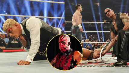 Dustin Rhodes provides health update on Cody Rhodes; sends warning to John Cena and The Rock after Elimination Chamber betrayal