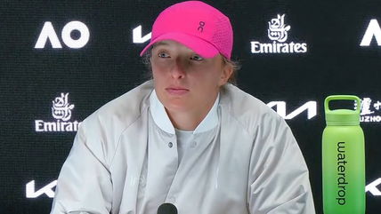 Iga Swiatek gives cheeky response to the reporter about losing a chance at the World No.1 ranking at the Australian Open