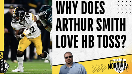 Why Does Arthur Smith Love HB Toss? | Steelers Morning Rush