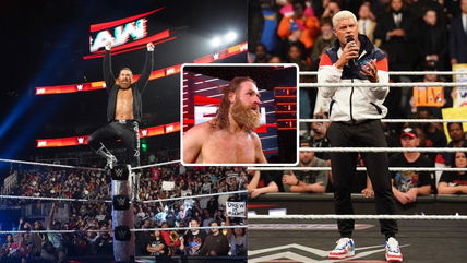 WATCH: Unseen footage of what Sami Zayn did after accidentally kicking Cody Rhodes in the face on Raw