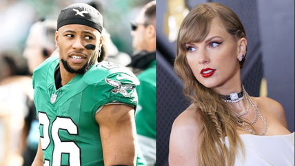 Saquon Barkley has an interesting take on fans mercilessly booing Taylor Swift at Super Bowl LIX