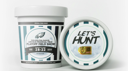 Philadelphia Eagles selling packed snow from playoff win over Los Angeles Rams for insane price