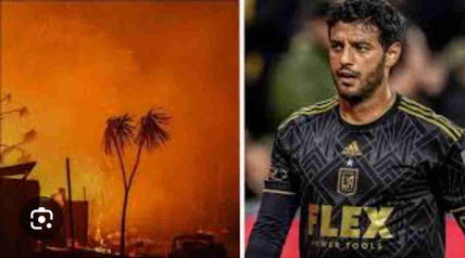 LAFC Star Carlos Vela loses his home in Palisades fire. - Los Angeles Sports Nation