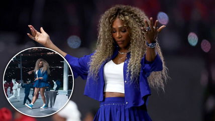 (Video) Serena Williams joins Kendrick Lamar in dissing Drake during Super Bowl halftime show