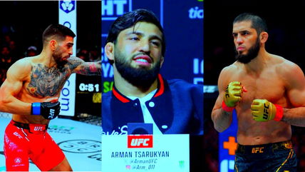 Islam Makhachev warned about Ilia Topuria being 5’7” ahead of potential super fight