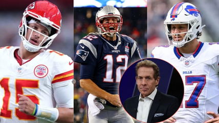 Skip Bayless urges Josh Allen to “save Tom Brady’s GOAT legacy” from Patrick Mahomes