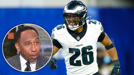 Stephen A. Smith goes on a rant on Eagles sitting out Saquon Barkley with rushing yards record on the line