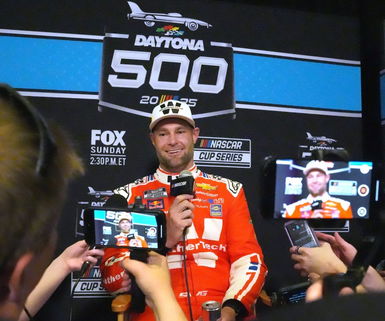 Shane Van Gisbergen on the rush of NASCAR superspeedway racing