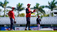 Carlos Correa Not Wearing Cleats at Twins Practice?