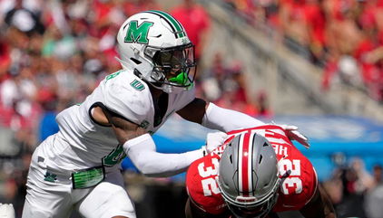 Marshall Football Player Apologizes After Slamming Ball Boy To The Turf After Game