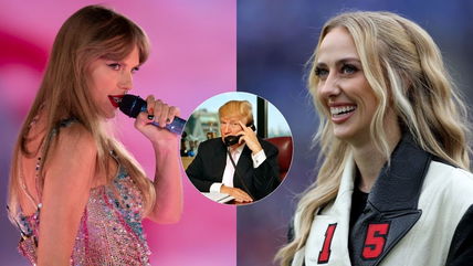 Was Donald Trump the reason why Brittany Mahomes stayed away from Taylor Swift at Super Bowl LIX?