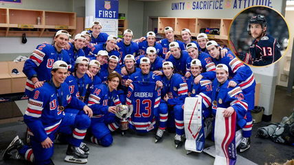 Team USA pays tribute to Johnny Gaudreau after winning back-to-back gold medals at World Juniors Championship