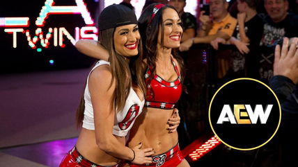 The Bella Twins spotted with top AEW star amidst rumors of their WWE return