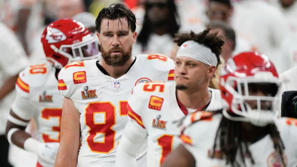 Patrick Mahomes has epic reaction to Travis Kelce’s decision to return for one more year