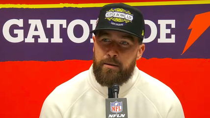 Travis Kelce, with a smile, calls out media for covering baseless theories about referees favoring the Chiefs