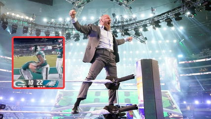 “Don’t try this at home,” Triple H breaks silence on Eagle’s Quinyon Mitchell botching his iconic WWE finisher after their win over Packers