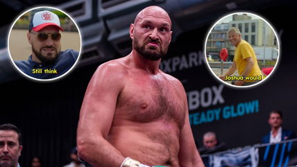 “10-8 round to random bloke” – Tyson Fury gets trolled by old man in beach leaving fans in splits