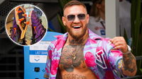 Conor McGregor flexes stunning Nike soccer boots taking break from MMA