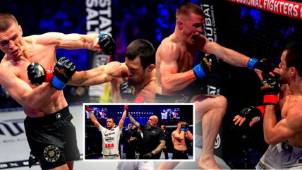 “Paul Hughes is legit” – Team Khabib’s Usman Nurmagomedov wins controversial decision; Irish opponent impresses with gritty performance