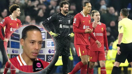 “This is their Cup final,” Liverpool’s Virgil van Dijk throws shade on Everton following chaotic 2-2 draw in the Premier League