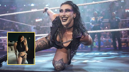 “Damn..that ain’t PG”- WWE Universe goes wild as Rhea Ripley breaks the internet with jaw-dropping bikini drop ahead of Royal Rumble