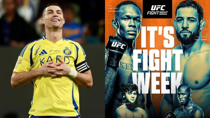 Will $800 million star Cristiano Ronaldo attend UFC Saudi Arabia Fight Night?