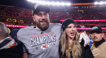 Tunnel footage of Taylor Swift ‘jumping like a little kid’ on Travis Kelce goes viral