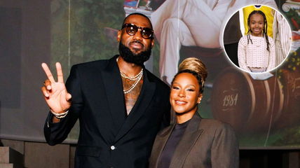 LeBron James’ wife Savannah and daughter don white coats in trip to Korea