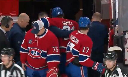 Habs Highlights: Hellebuyck Stands Tall, Kaiden Guhle Injured