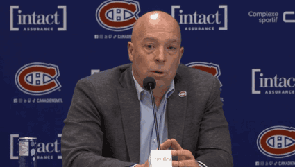 Canadiens Kent Hughes Discusses Trades, Contracts, Slafkovsky