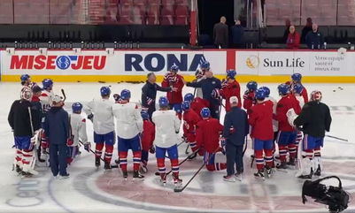 Canadiens Run New Lines At Practice Following Frustrating Loss