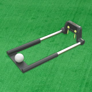 An Excellent Compact and Portable Putting Aid.