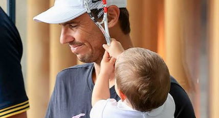 Rafael Nadal reveals whether his son plays tennis right handed or left handed